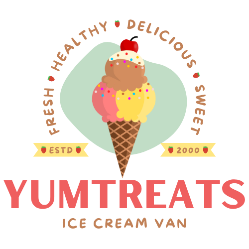 YUMTREATS ICE CREAM VAN LOGO