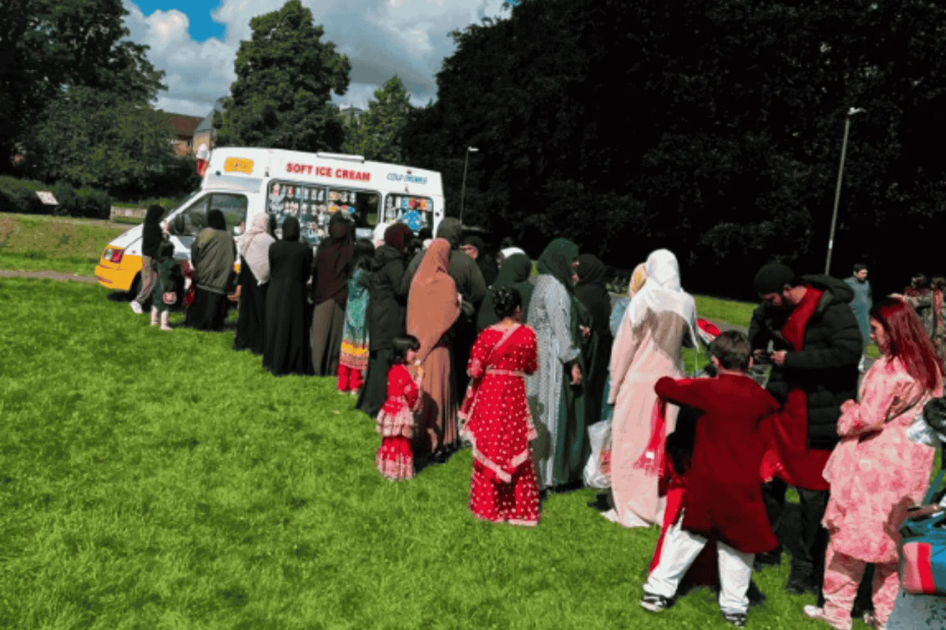 Ice cream van for weddings
