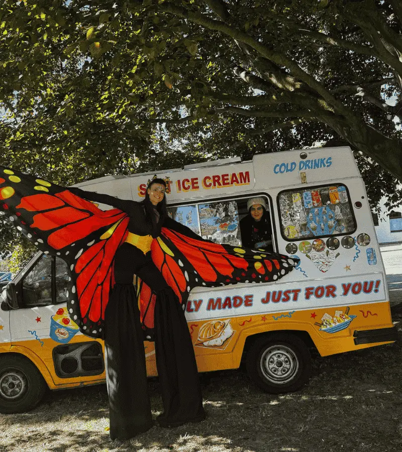 Yumtreats Mr whippy Ice cream van hire