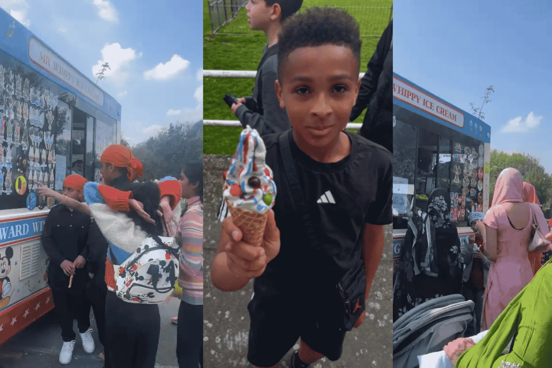 ice cream van for school and community events